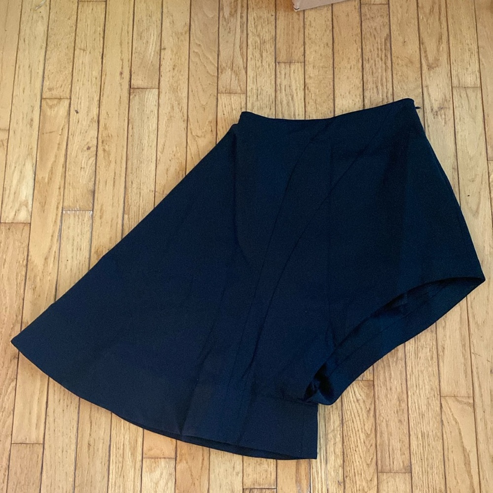 Opening Ceremony Black asymmetrical shorts sz 4